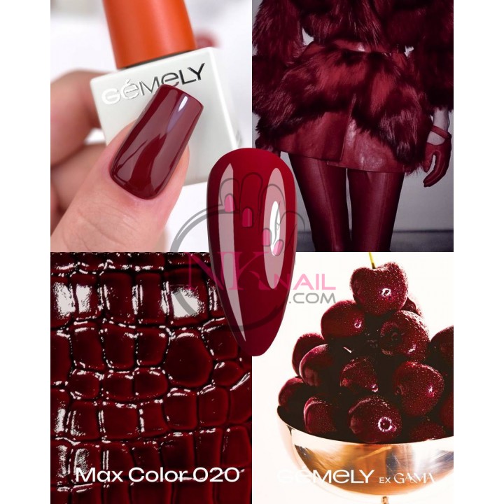Гель-лак Gemely Max color №20, 10 мл TPO free